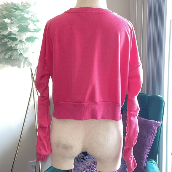 Femme this girl can crop sweatshirt - Picture 4 of 8